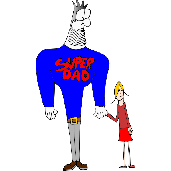 SVG Super dad day