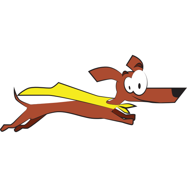 SVG Super dog