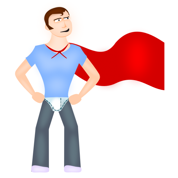 SVG Super dude