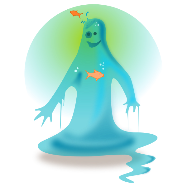 SVG Super Hero - Water Light Remix