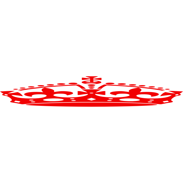 SVG Super mega jubilee crown red