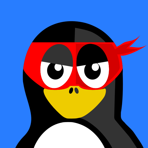 SVG Superhero penguin