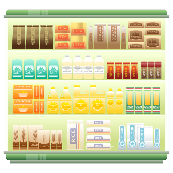 SVG Supermarket groceries