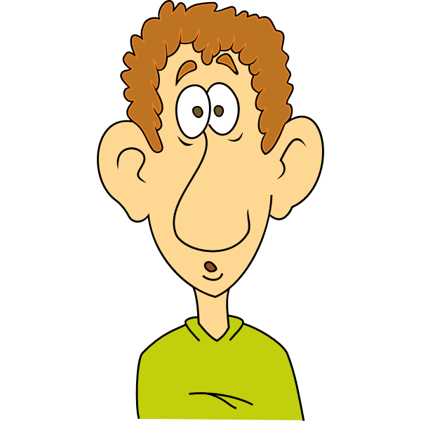 SVG Surprised dude