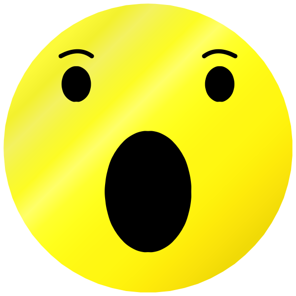 SVG Surprised Emoji