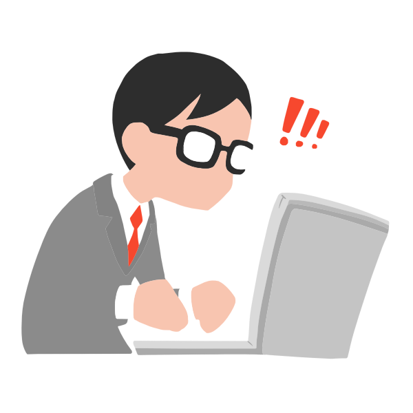SVG Surprised engineer