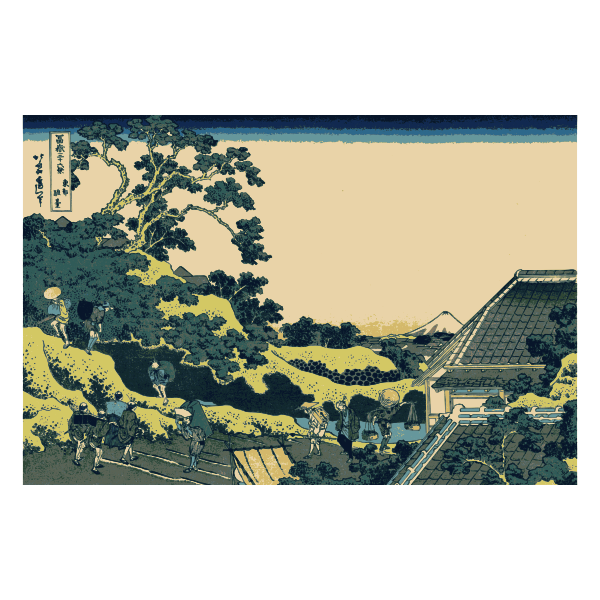 SVG Suruga hills vector drawing