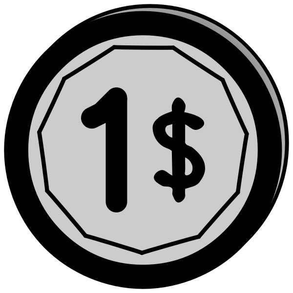 SVG Susan B Anthony Dollar