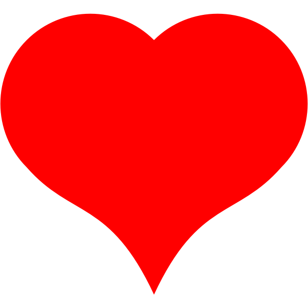 SVG SVG heart bezier expanded