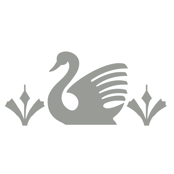 SVG Swan bird silhouette