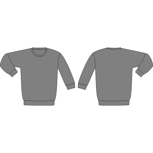 SVG Sweatshirt template