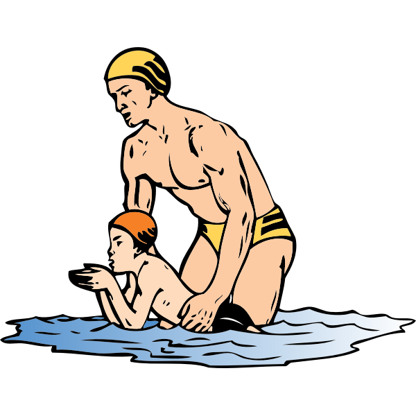 SVG swim lesson