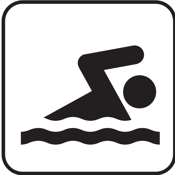 SVG Swimming symbol