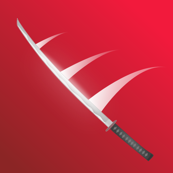 SVG Swinging Muramasa Sword