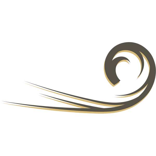 SVG Swirl lines vector drawing