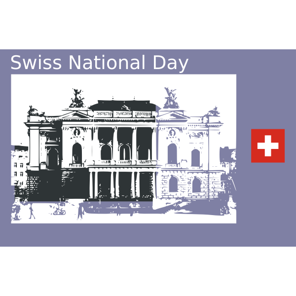 SVG Swiss National Day icon
