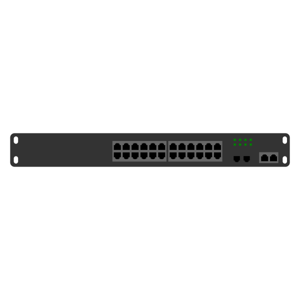 SVG Switch hardware vector image