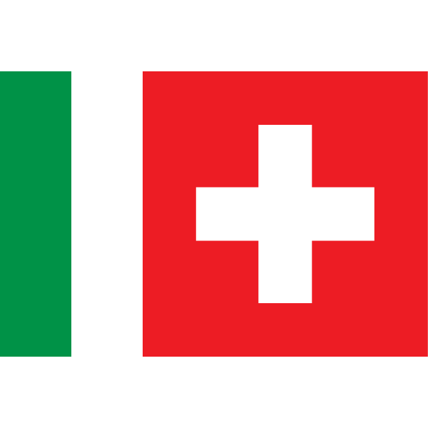 SVG Swizzera Italiana language selection symbol vector image