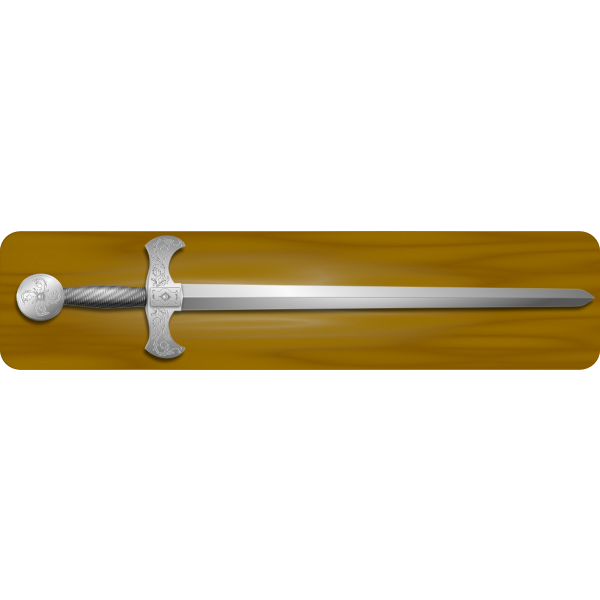 SVG Sword silhouette