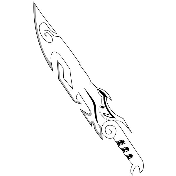 SVG Sword sketch