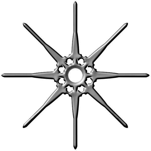 SVG Sword star