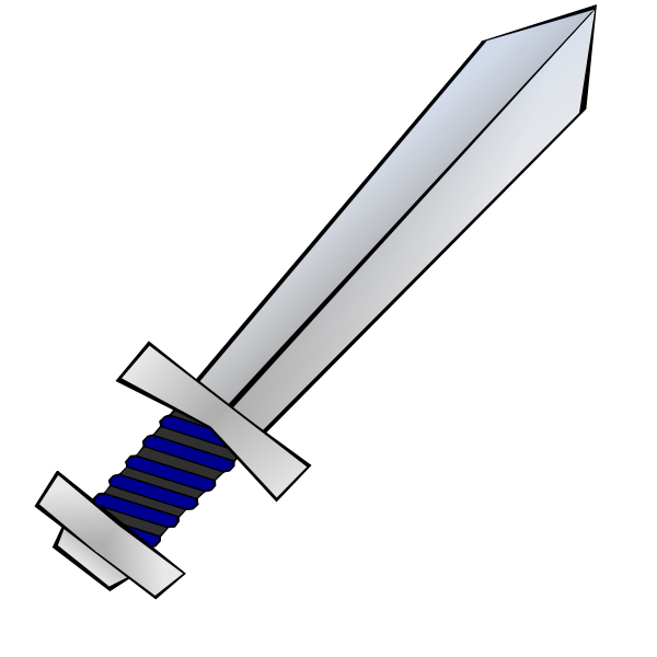 SVG Sword vector image