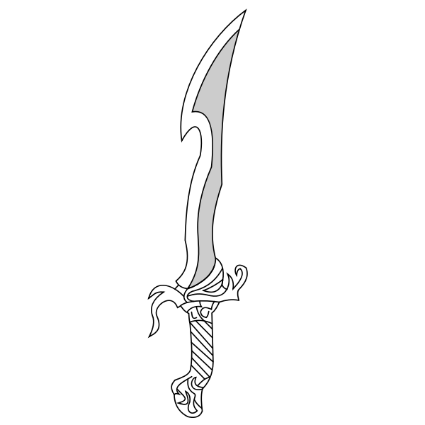 SVG Sword vector V1 com