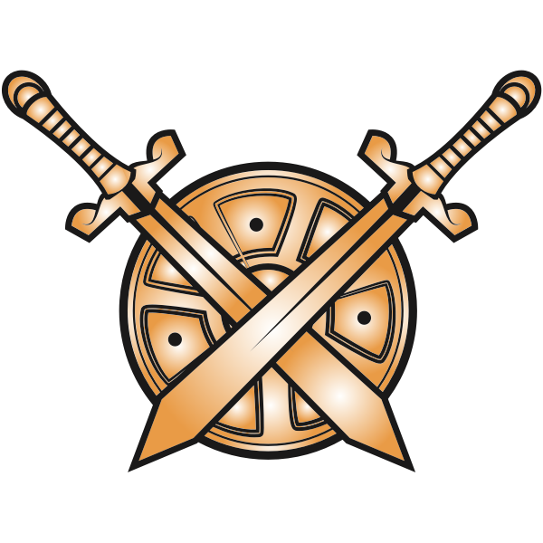 SVG Swords and shield