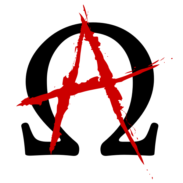 SVG Symbol of Christian anarchism