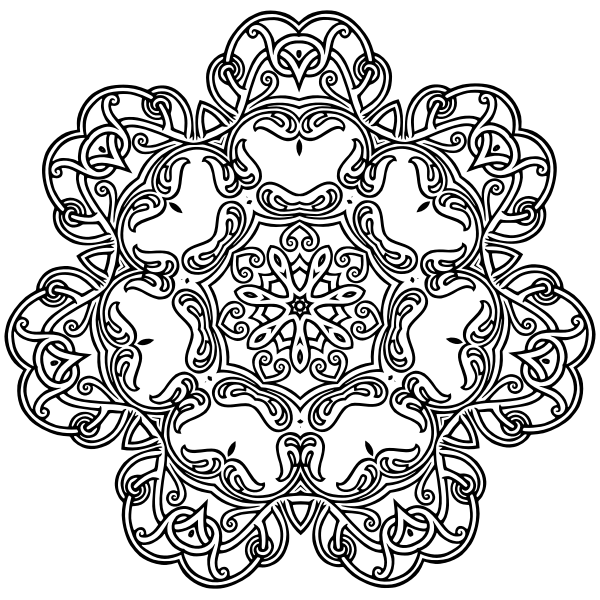 SVG Symmetrical design image