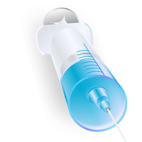 SVG Syringe vector illustration
