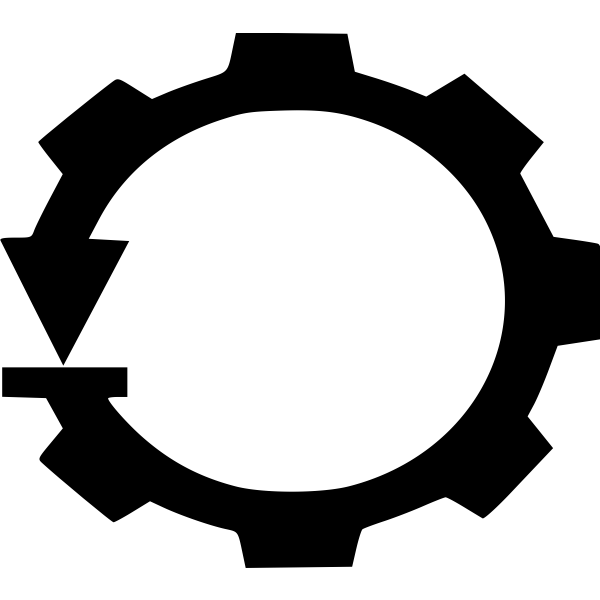 SVG System reset icon