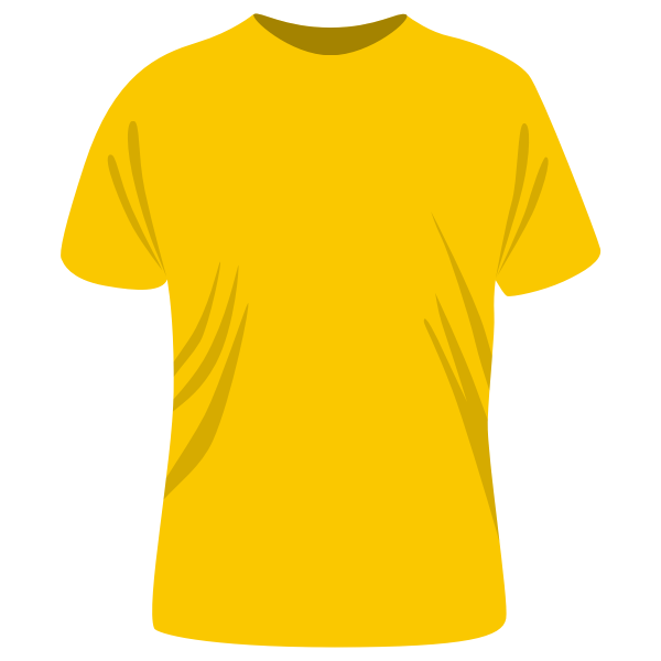SVG T-Shirt in yellow