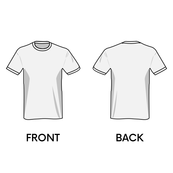 SVG T-shirt template