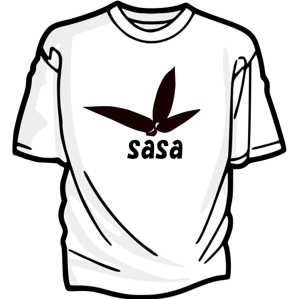 SVG T-shirt with logo