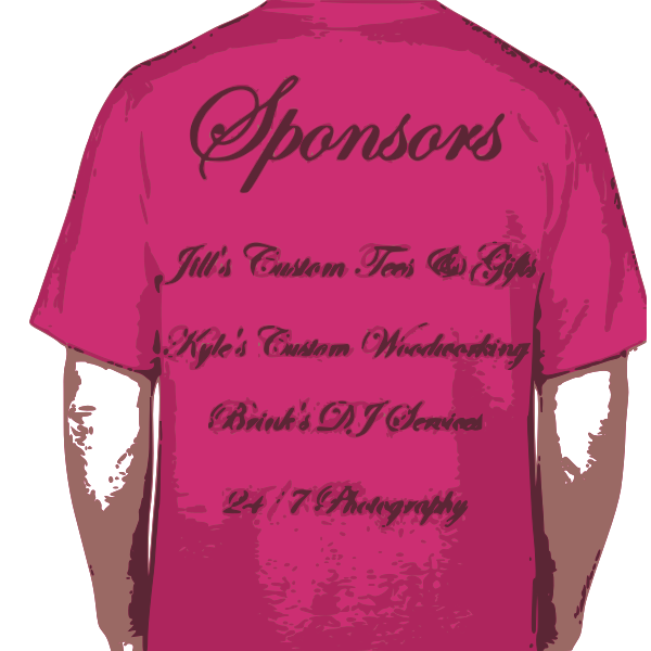 SVG T-shrit with a message