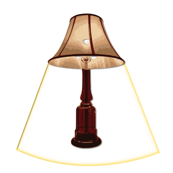 SVG Table lamp