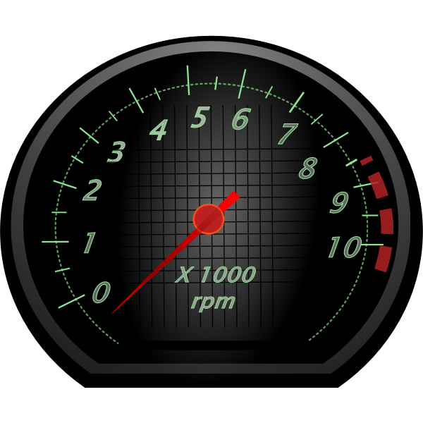 SVG Tachometer