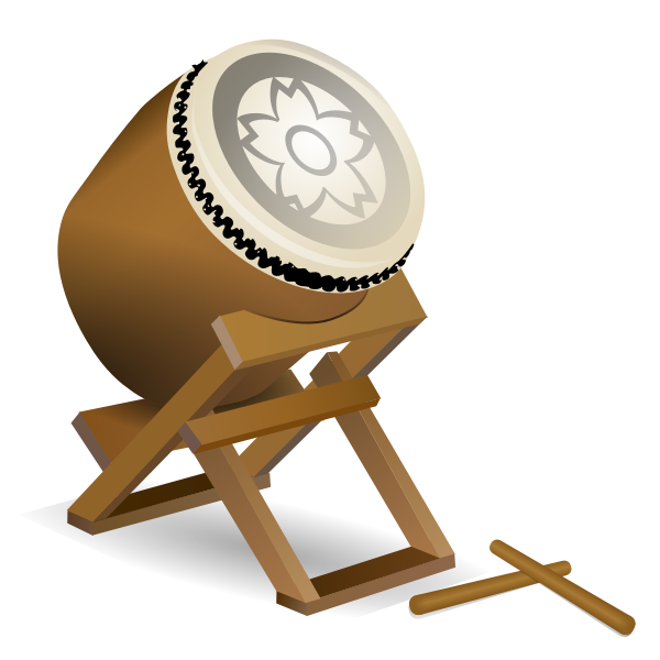 SVG Taiko Drum