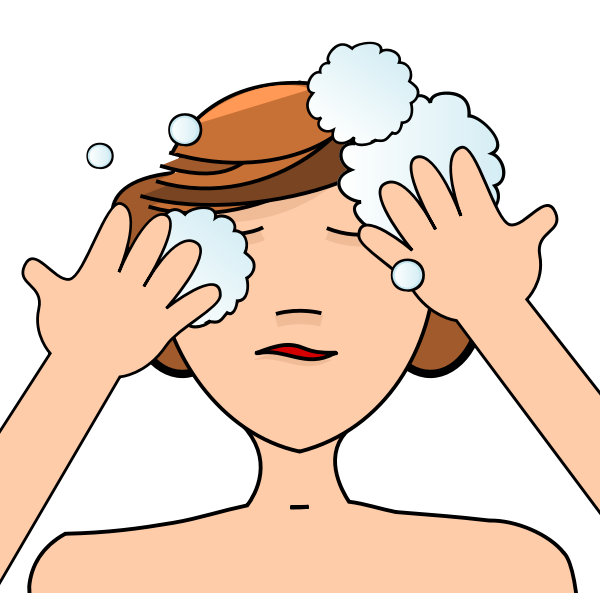 SVG Taking a Shower