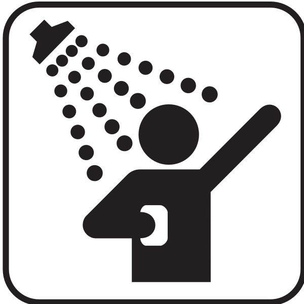 SVG Taking shower