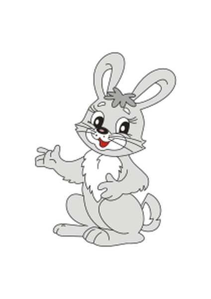 SVG Tale rabbit