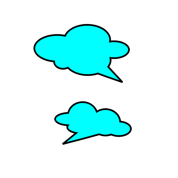 SVG Talk bubbles