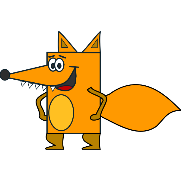 SVG Talking fox