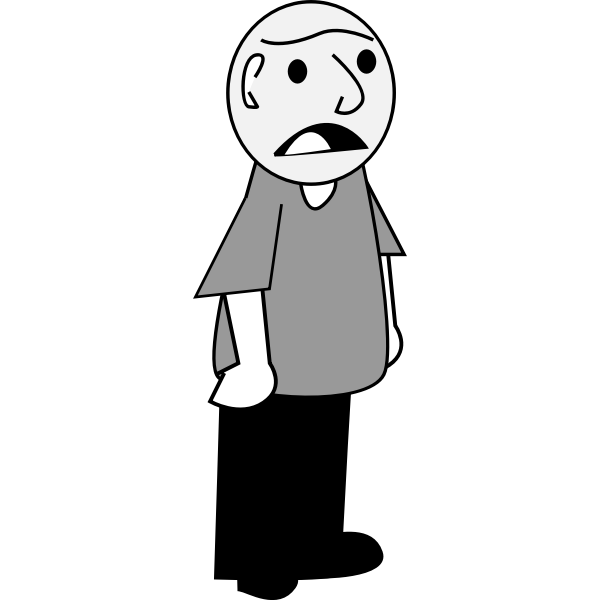 SVG Talking guy