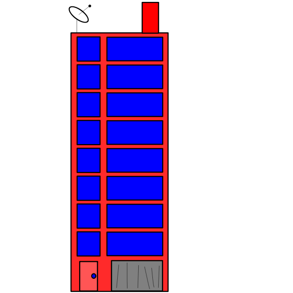 SVG Tall building