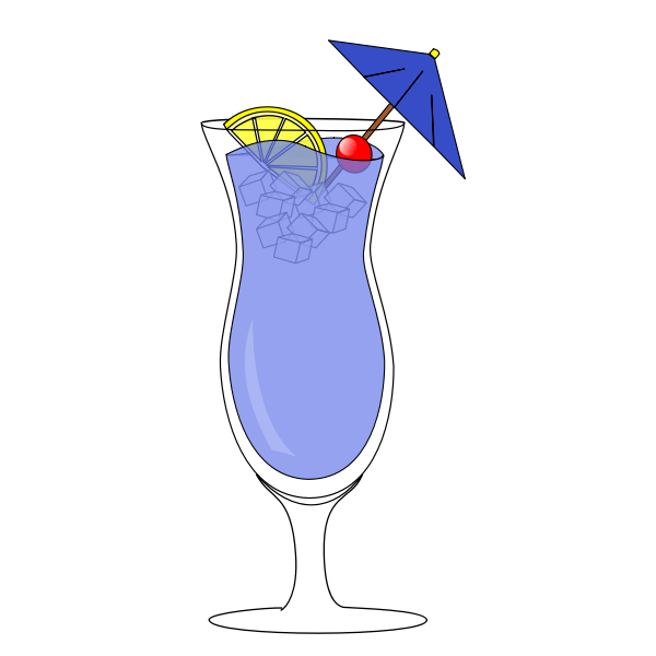 SVG Tall cocktail