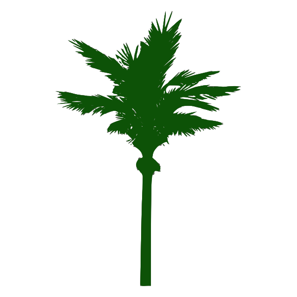 SVG Tall plam tree