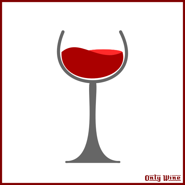 SVG Tall wine glass silhouette