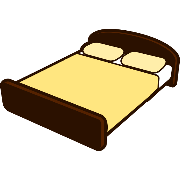 SVG tan bed